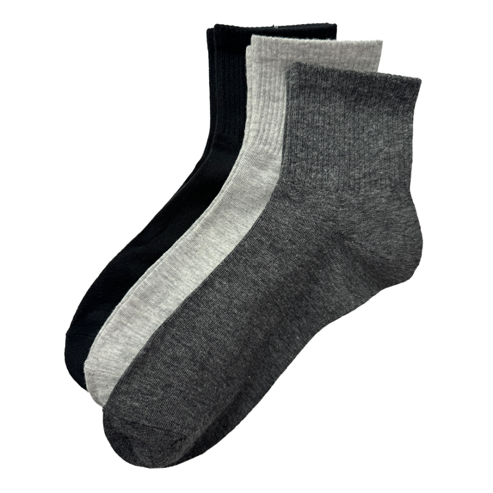 Chaussettes mi-longues 3 pièces – Image 2
